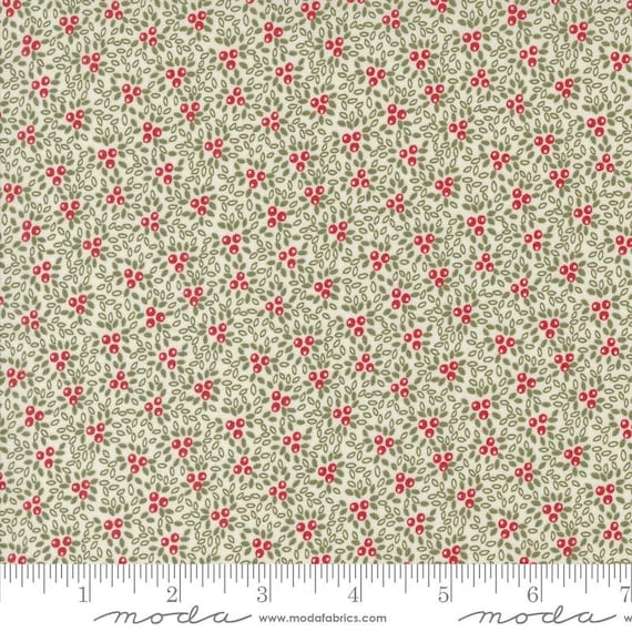 A Christmas Carol...Snowflake 44356 11...3 Sisters...Moda Fabrics