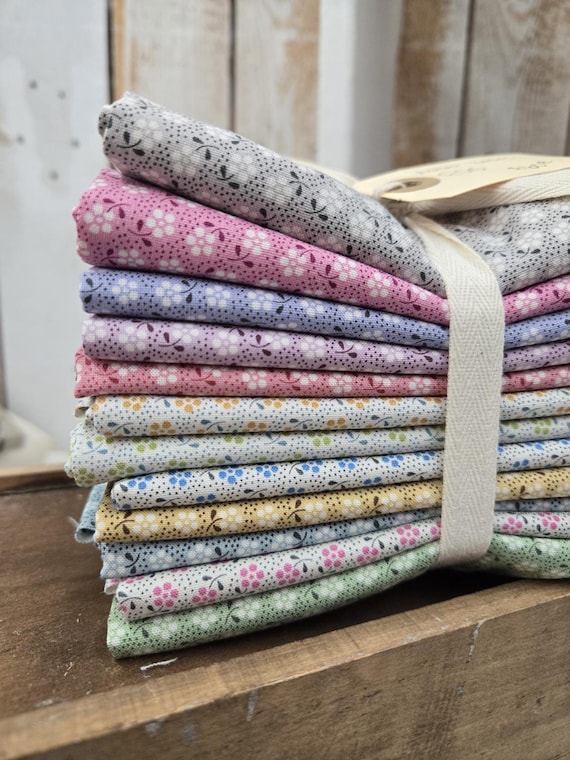 Meadow Basics...Fat Quarter Bundle...Tilda Collection...Tone Finnanger...12 prints