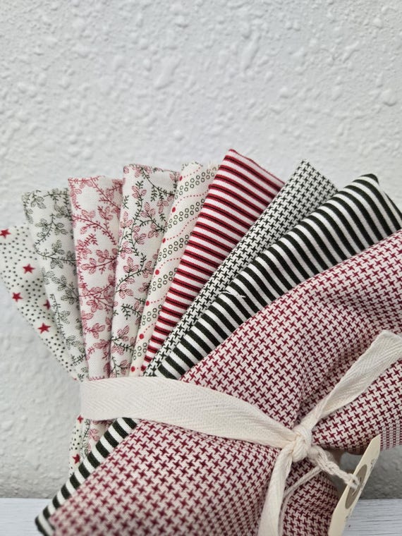 Joyful Gatherings II...FQ Low Volume (#2) bundle...Primitive Gatherings...Moda Fabrics...9 prints