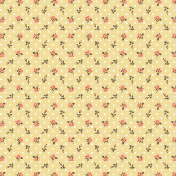 Delightful Department Store...Lucy Yellow...Amy Jordan...Poppie Cotton, pastel print