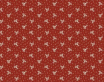 Historical Hennas...Buds R310813D-RED...Sheryl Johnson...Marcus Fabrics