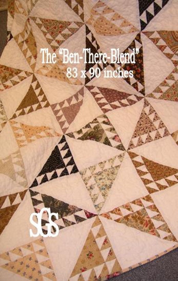 PDF The "Ben-There-Blend" pattern by Mickey Zimmer for Sweetwater Cotton Shoppe