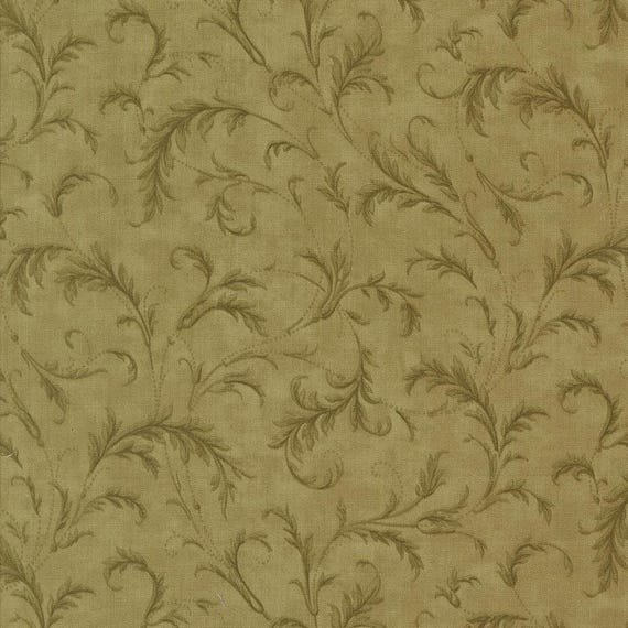 3 Sisters Favorites...Vintage Linens...Meadow Greens...44362 36...Moda Fabrics