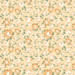Rosy Cheeks...Greetings Yellow...Lori Woods...Poppie Cotton