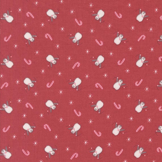 A Very Sweet Christmas...Poinsettia 3062 12...Anne Sutton/Bunny Hill Designs...Moda Fabrics