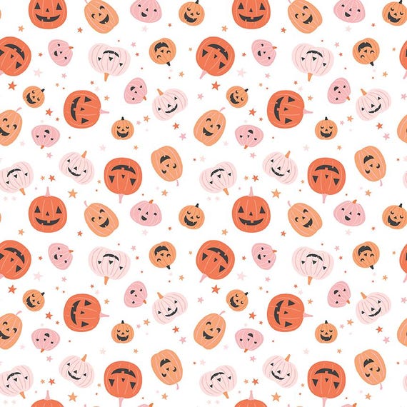 Hey Pumpkin...C16031-WHITE...My Mind's Eye...Riley Blake Designs