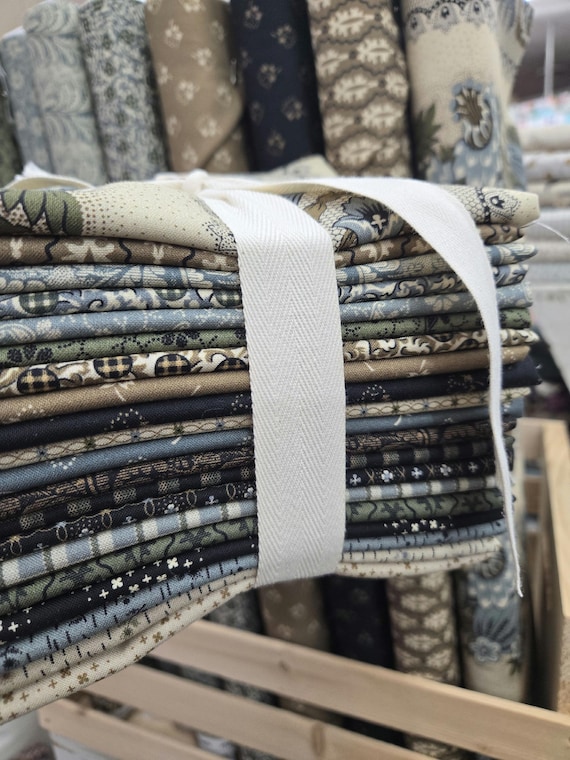Bluebird Manor...HALF YARD Bundle...Paula Barnes...Marcus Fabrics