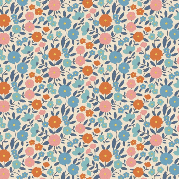 Wallflower...Janice Blue...a Tilda Collection...Tone Finnanger