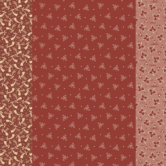 Curated Cottons Strip-It edge to edge R310737D-RED-2 by Sheryl Johnson for Marcus Fabrics