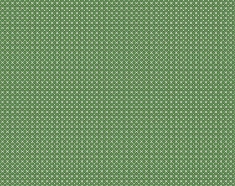 Tulip Cottage Stitches Green C14267-GREEN designed by Melissa Mortenson for Riley Blake Designs