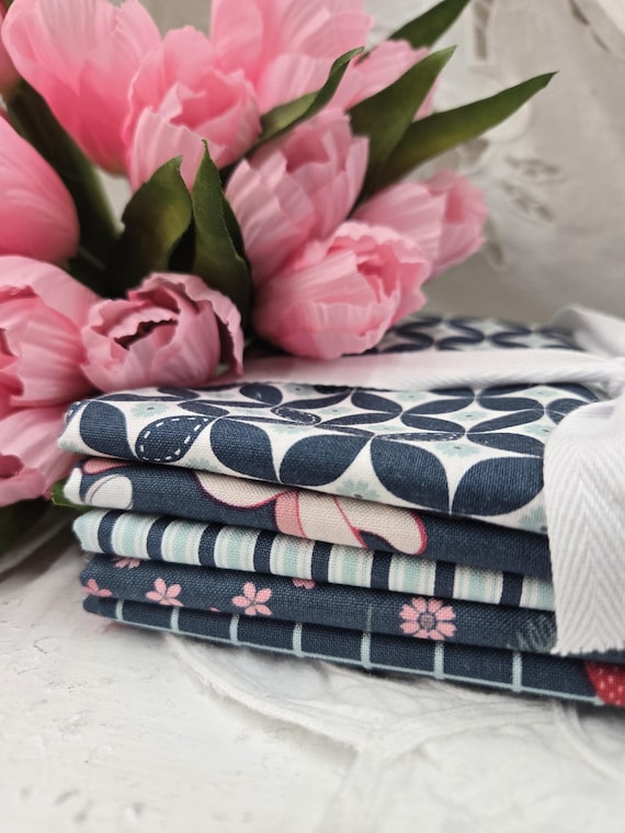 Berry Market...Stargazer HALF YARD Bundle...Beverly McCullough...Riley Blake Designs...5 prints