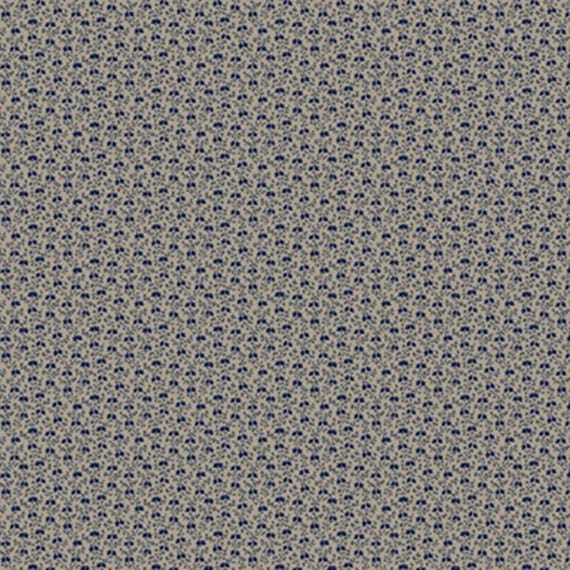 Colorful Coordinates and Stashing Stripes...Ditsy...R171462D BLUE...Pam Buda...Marcus Fabrics