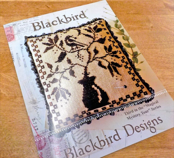 Blackbird, "Magical Mystery Tour" Series #3, by Blackbird Designs...cross-stitch design