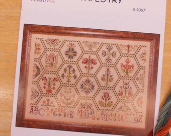 Parchment Tapestry designed by Karen Kluba of Rosewood Manor...cross-stitch design