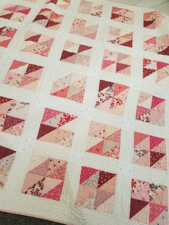 PDF Countryside Valentine Quilt pattern designed by Mickey Zimmer