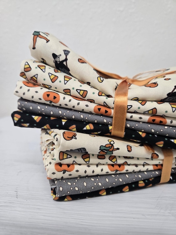 Historic Halloween...FQ bundle...Judie Rothermel...Marcus Fabrics...5 prints