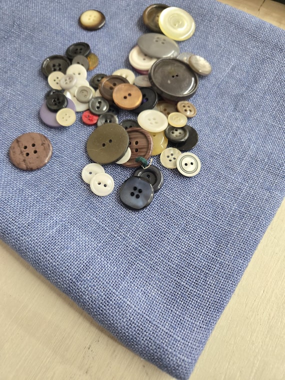 Weeks Dye Works, Blue Jeans, 20ct, Fat Quarter, 100% linen, cross stitch linen
