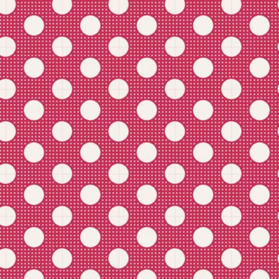 Tilda Medium Dots Red...a Tilda Basic designed by Tone Finnanger