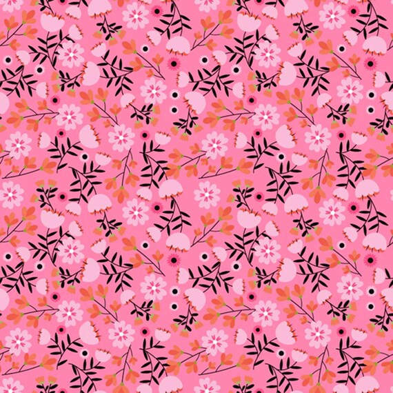 Not Scary...Pumpkin Pie Pink...Jill & Rani...Poppie Cotton