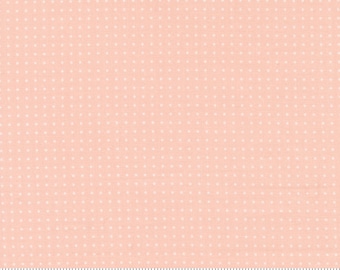 Dwell Pin Dot Pink 55276 20 by Camille Roskelley for Moda Fabrics