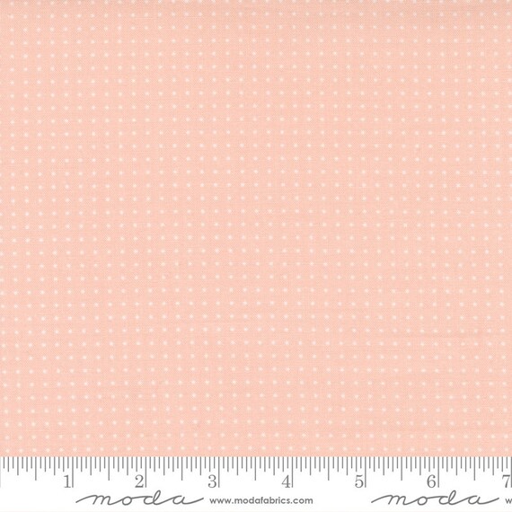 Dwell Pin Dot Pink 55276 20 by Camille Roskelley for Moda Fabrics