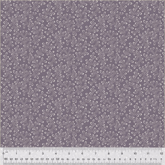 Circa: Purple Stitched Vine Purple 53951-3-1 by Whistler Studios for Windham Fabrics