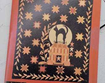 Midnight Silhouette by Blackbird Designs...Alma Allen and Barb Adams...quilt pattern, applique pattern, halloween