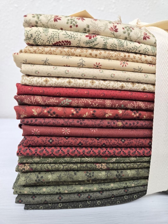 Pineberry Lane...FQ Bundle...Pam Buda...Marcus Fabrics...20 prints