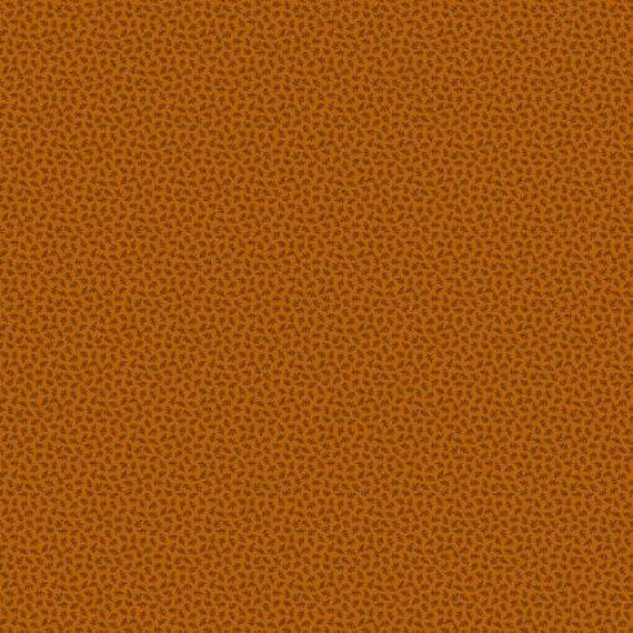 Piecemakers Sampler Rust Leaf Toss R170800-RUST by Pam Buda for Marcus Fabrics