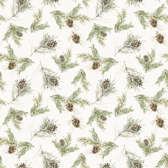Holiday Spirit...CD17464-CREAM...Lisa Audit...Riley Blake Designs