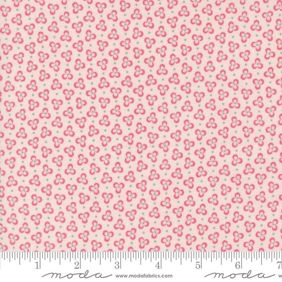 My Summer House Blush 3044 14 designed by Bunny Hill Designs for Moda Fabrics