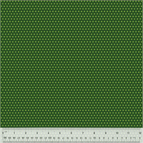 Circa: Poison Green...Radical Bloom Sap 54097-6-1...Whistler Studios...Windham Fabrics