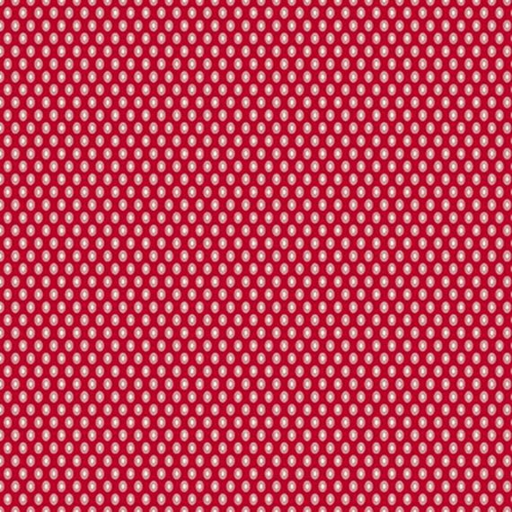 Aunt Grace...R351537D red...oval dots...Judie Rothermel...Marcus Fabrics