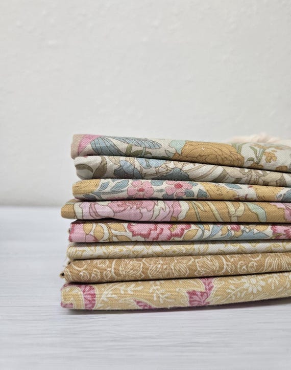Songbird...Mustard HALF Yards...a Tilda Collection...Tone Finnanger...8 prints