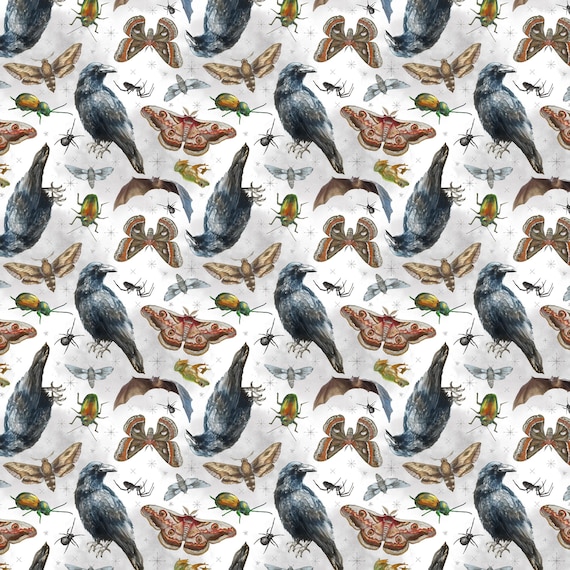 Happy Haunting...55179-2 Mist...Leslie Trimbach...Windham Fabrics