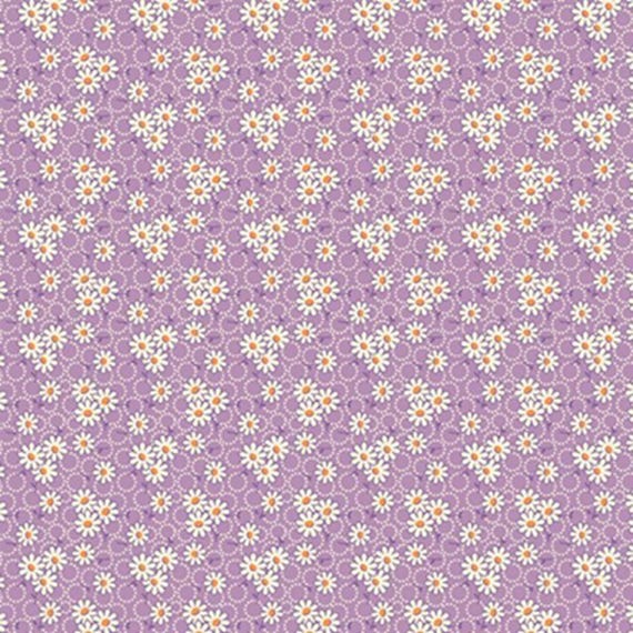 Aunt Grace...R351527D lilac...daisy...Judie Rothermel...Marcus Fabrics