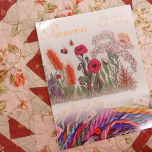 Primavera, The Art of Brazilian Embroidery by Maria A. Freitas FULL COLOR zdjęcie 2