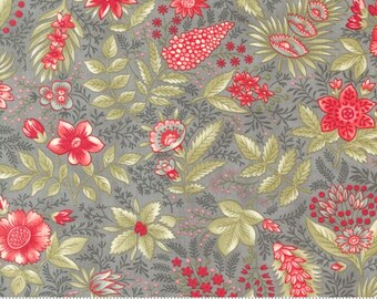 Etchings, Collections for a Cause, Slate 44332 14 by 3 Sisters and Howard Marcus for Moda Fabrics