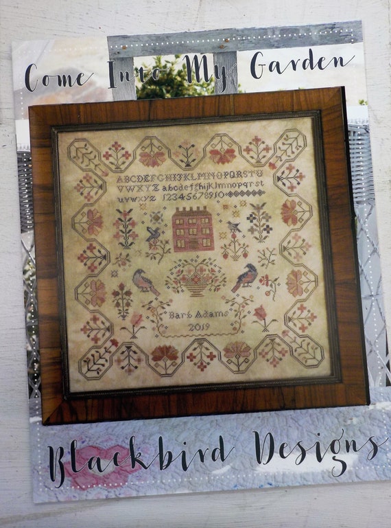 Come Into My Garden by Blackbird Designs...cross-stitch design