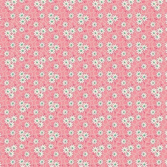 Aunt Grace...R351527D pink...daisy...Judie Rothermel...Marcus Fabrics