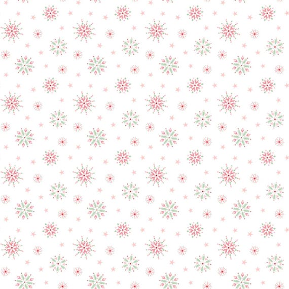 Frost and Flurry...Flurry Flakes White...Sheri McCulley...Poppie Cotton