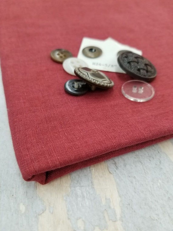 Weeks Dye Works, Aztec Red, 56Z ct, Fat Quarter, 100% linen, cross stitch linen, Zweigart base