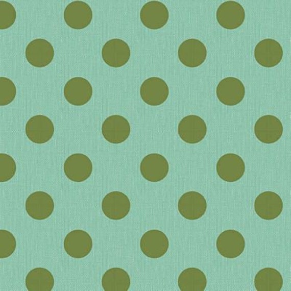 Tilda- Chambray Dots Teal Green...a Tilda Collection designed by Tone Finnanger