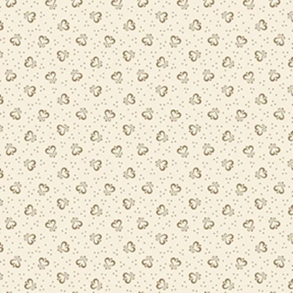 Pint-Sized Neutrals...R101247D BROWN...Divided Heart...Carrie Quinn...Marcus Fabrics