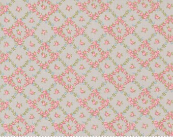 Cottage Linen Closet Pebble 18732 16 by Brenda Riddle of Acorn Quilt Company for Moda Fabrics