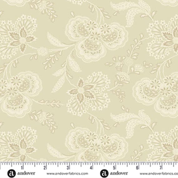 Lighthouse...A-1475-E...Sand...Allium...Edyta Sitar...Laundry Basket Quilts...Andover