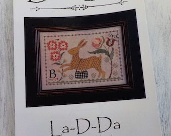 B is for Bunny by La-D-Da...cross stitch pattern