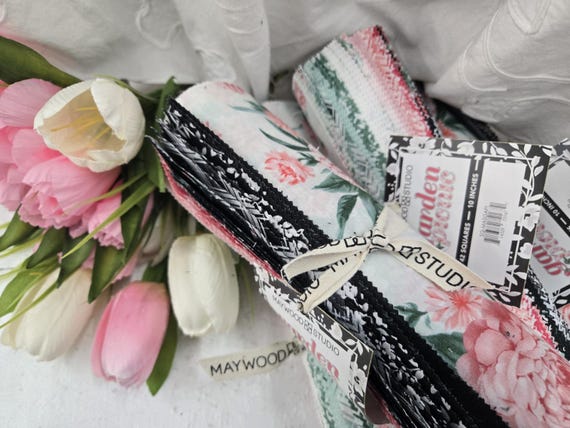 Garden Picnic...10 inch pack...Maywood Studio...42--10 inch squares