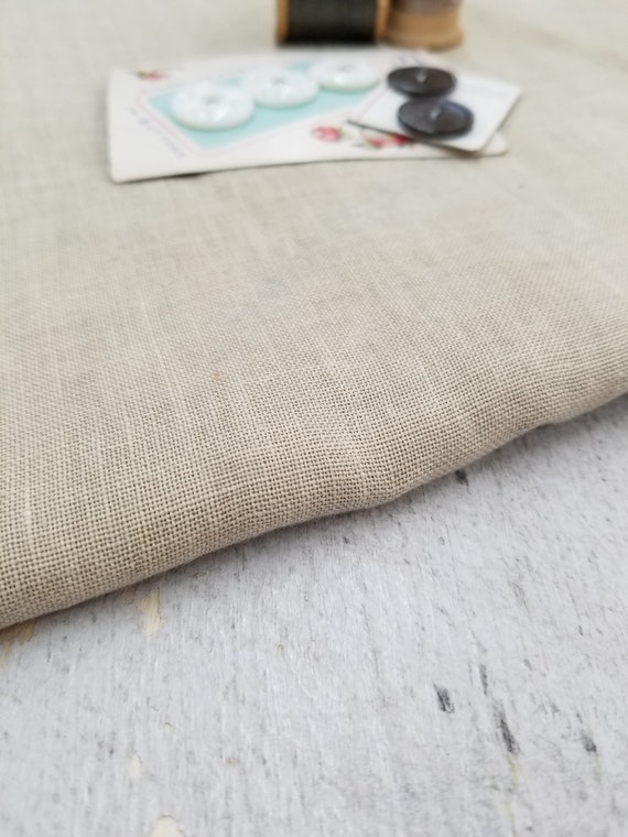 Weeks Dye Works, Beige, 40ct, Fat Quarter, 100% linen, cross stitch linen