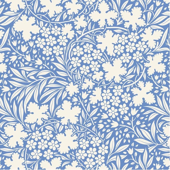 Something Blue...Bushbloom Blue...a Tilda collection...Tone Finnanger